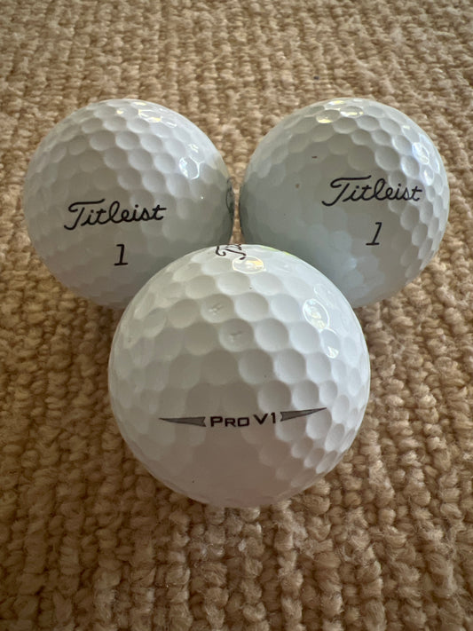 ($2.00 each) Pro v1 white