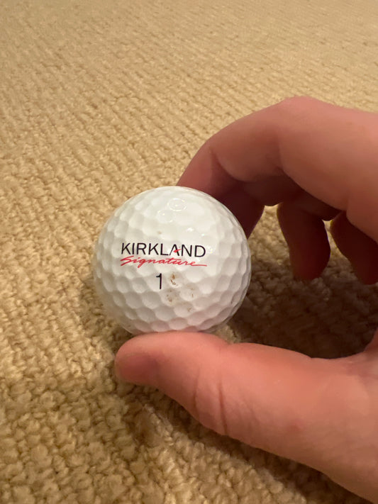 ($1.00 each) Kirkland performance+ golf balls (white)